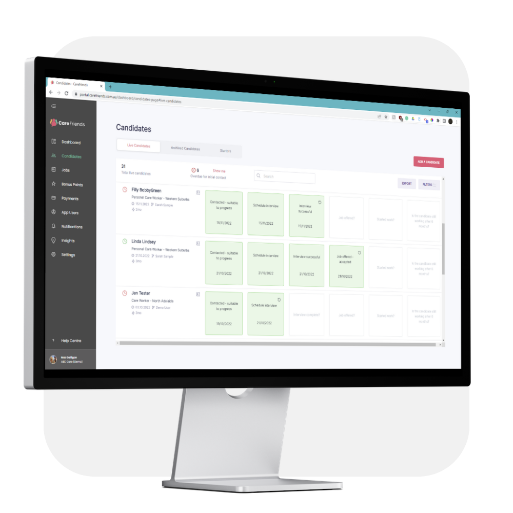 Referral management portal